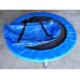 40in Mini Trampoline 1⁄4 Fold with carry bag Home Fitness Exercise Gym Jogger Rebounder